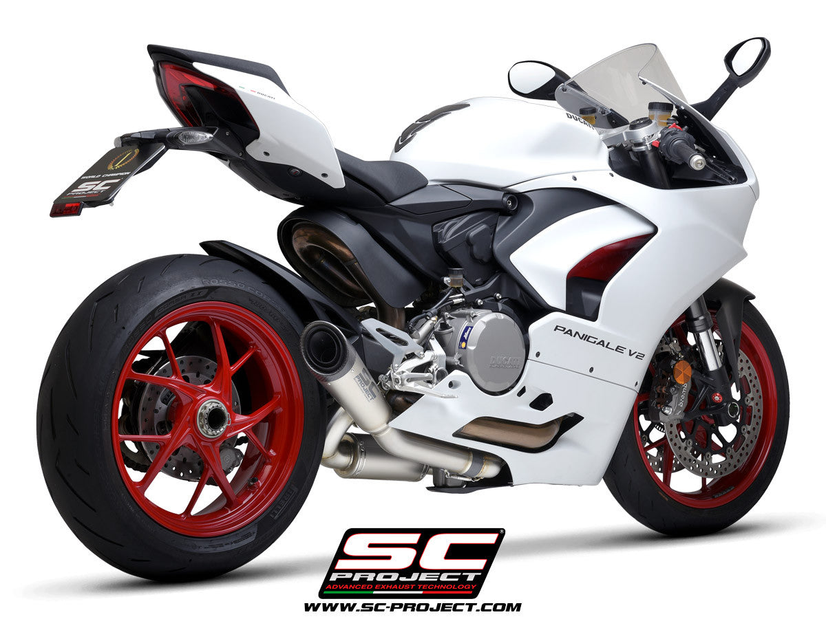 SC-Project Yarı Tam Sistem S1 Ducati Panigale V2 955 (20-24) D35A-LT41T 