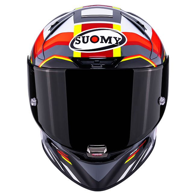 Suomy SR-GP Evo Kask Infrared Beyaz/Siyah/Kırmızı K6S20024 