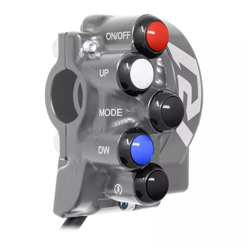 Gaz kolu muhafazası ile Lenkershalter JetPrime Yamaha YZF-R1/M RN65 (20-26) JP ACC 033 