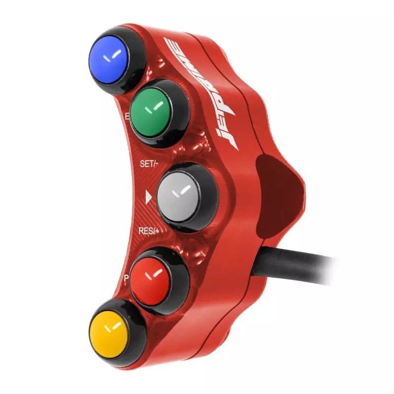 JetPrime Kawasaki ZX-10 R/RR (21-25) için sol Lenkerschalter Race JP PLSR 054 