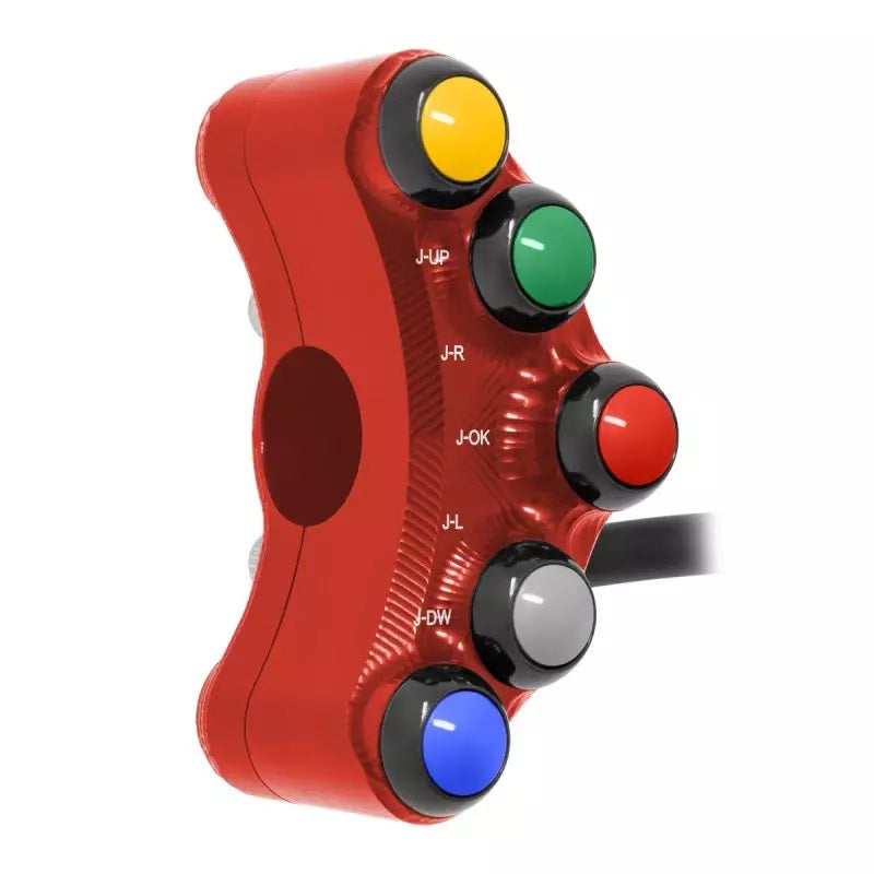 JetPrime Aprilia RSV4/1100 Factory/RF/RR (17-20) JP PLSR 009 RF sol Lenkerschalter Yarış 