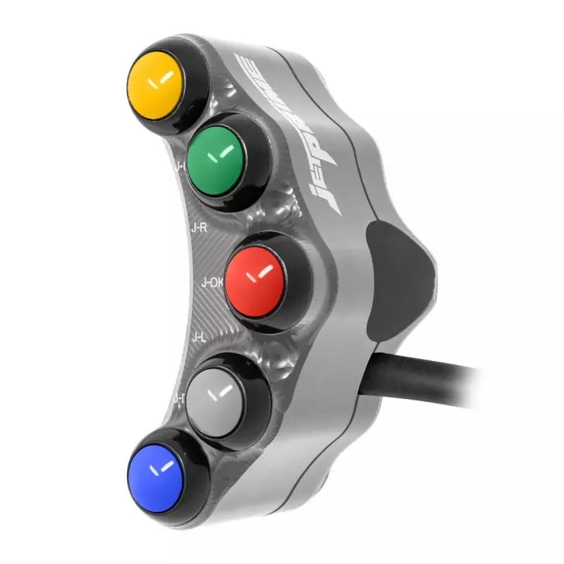 JetPrime Aprilia RSV4/1100 Factory/RF/RR (17-20) JP PLSR 009 RF sol Lenkerschalter Yarış 