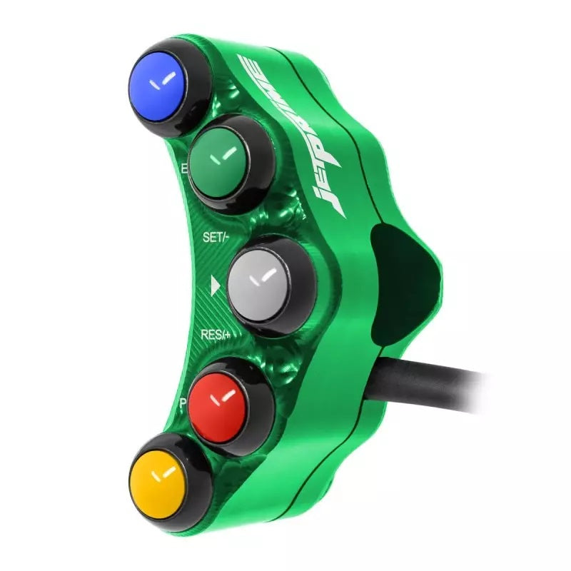 JetPrime Kawasaki ZX-10 R/RR (21-25) için sol Lenkerschalter Race JP PLSR 054 