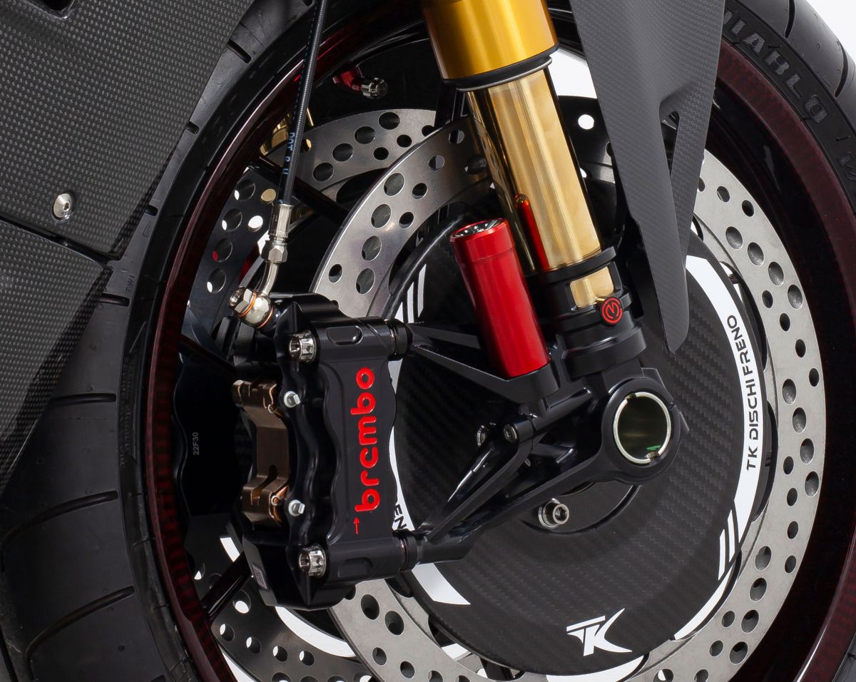 CNC Çatal ayağı seti 100 mm „GP Stili“ Motocorse Ducati Panigale V4/S/R (18-24) 