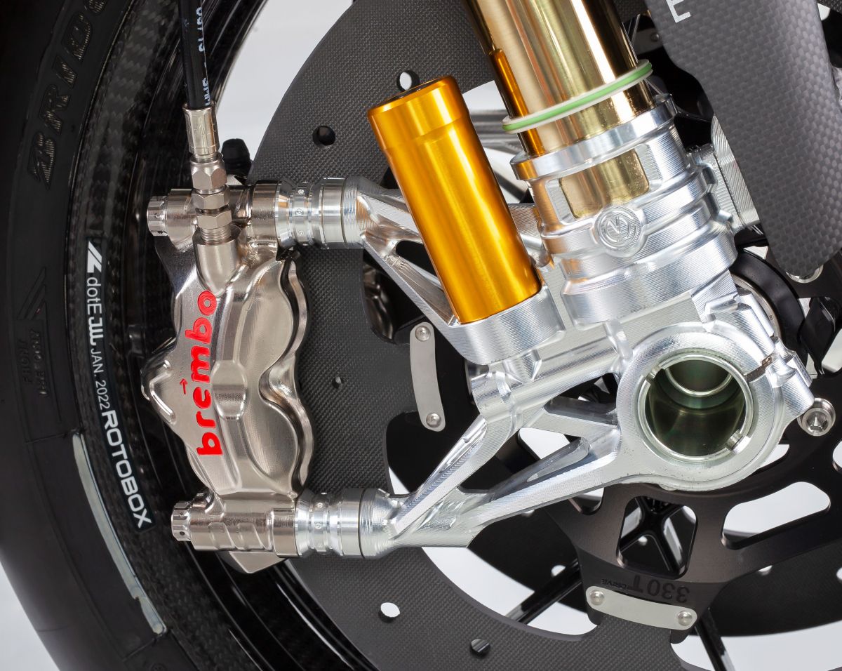 CNC Çatal ayağı Seti 108 mm „GP Stili“ Motocorse Ducati Panigale V4/S/R (25-26) 