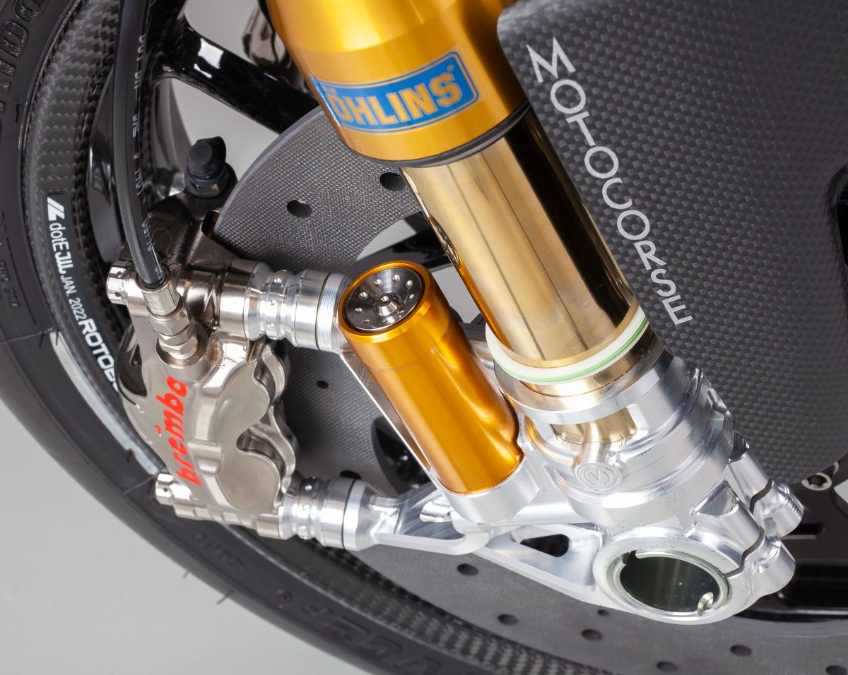 CNC Çatal ayağı Seti 108 mm „GP Stili“ Motocorse Ducati Panigale V4/S/R (25-26) 