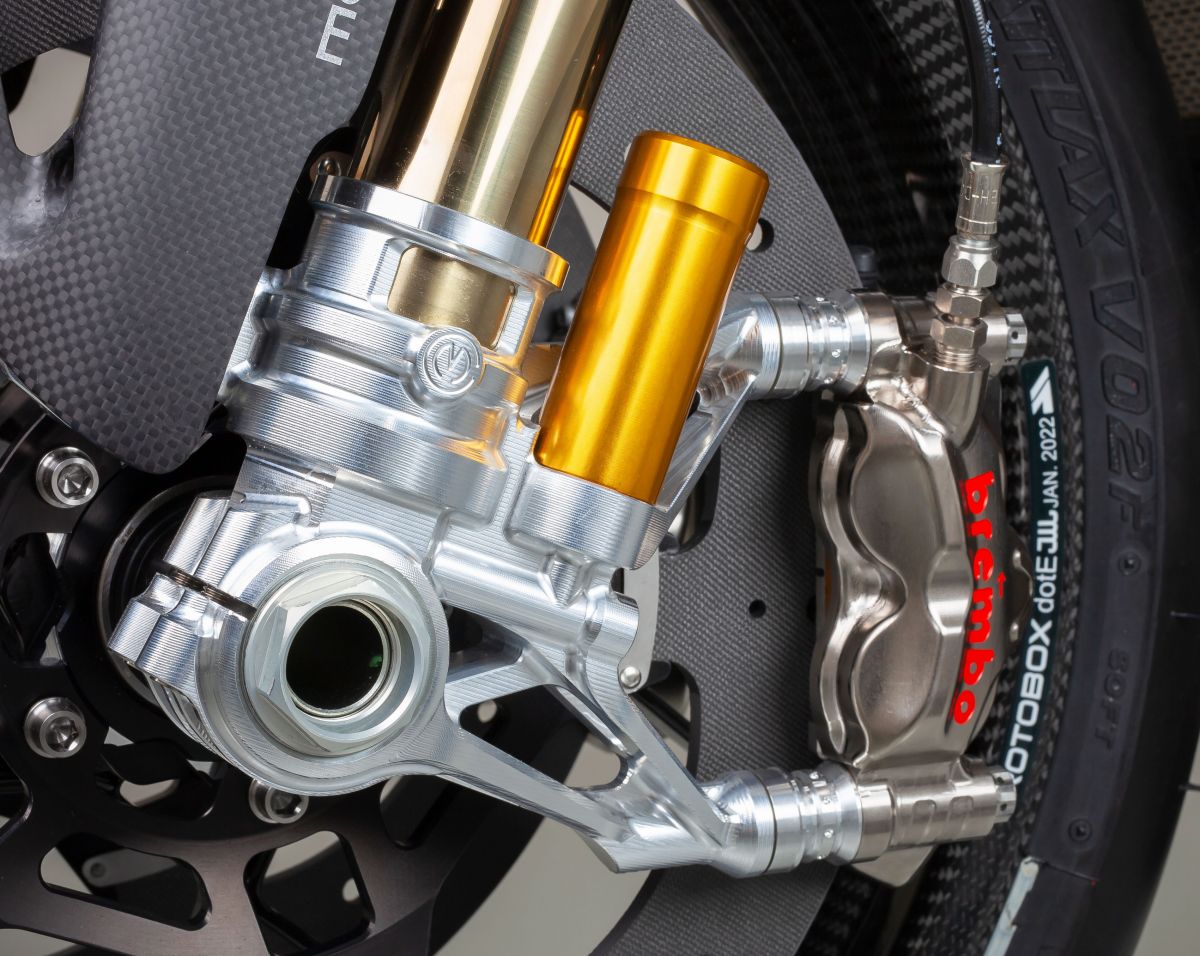 CNC Çatal ayağı Seti 108 mm „GP Stili“ Motocorse Ducati Panigale V4/S/R (25-26) 