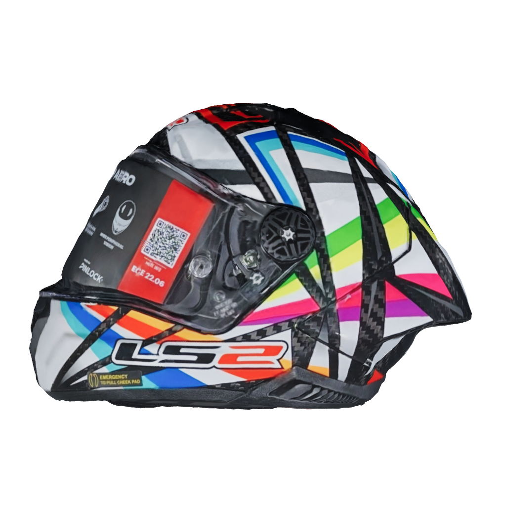 LS2 FF805 Kask Thunder GP Aero Flash Siyah 168059002 