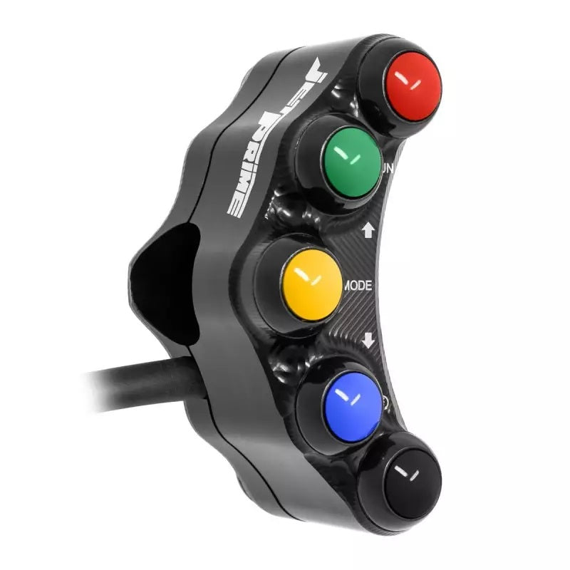 JetPrime Yamaha YZF-R1/M RN32 RN49 (15-19) için sağ Lenkerschalter Street JP PLD 003 