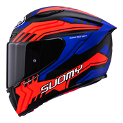 Suomy Track-1 Kask Çerçevesi Mat Siyah/Kırmızı/Mavi K6T10024 