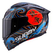 Suomy Track-1 Kask Waves Siyah K6T10026 