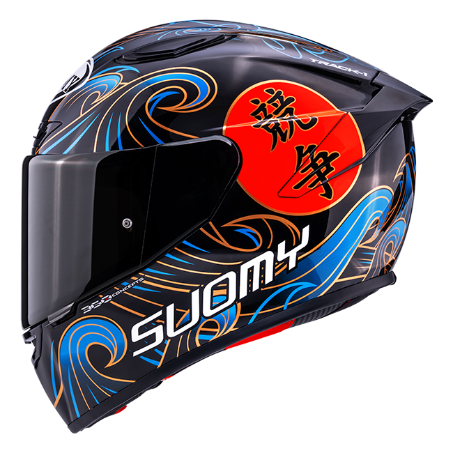 Suomy Track-1 Kask Waves Siyah K6T10026 