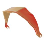 Nexx X.R3R Spoiler Kırmızı 