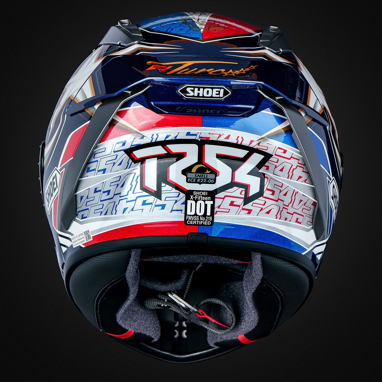 Shoei X-SPR PRO Kask Toprak Razgatlıoğlu Replika 2025 