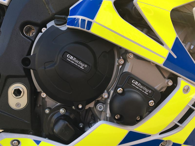 Motor kapağı Koruyucular Komple set GBRacing BMW S1000RR (17-18) 