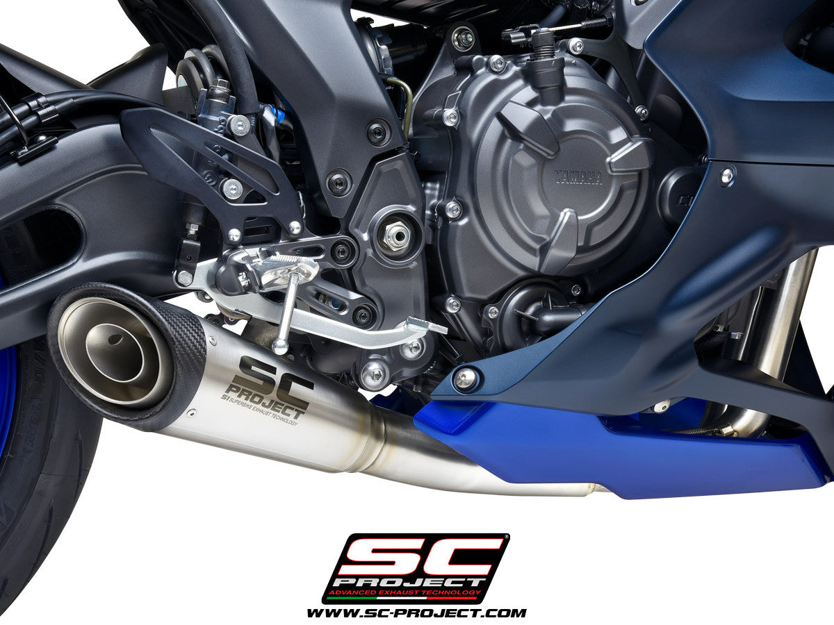 SC-Project Tam Sistem RACE S1 Yamaha YZF-R7 (21-25) Y36A-CDE41 
