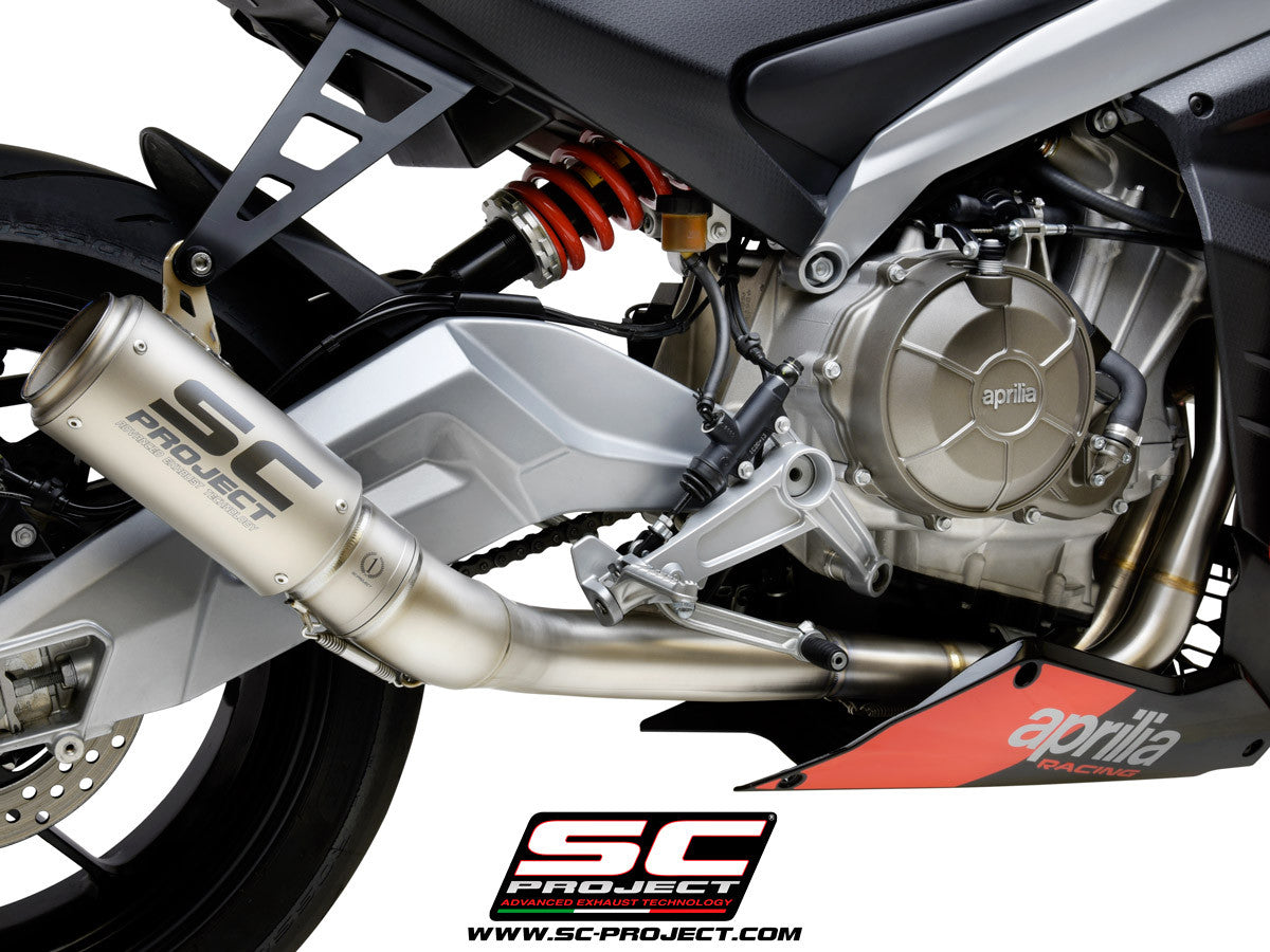 SC-Project Titan Komplett sistem 2-1 CR-T Aprilia RS 660 (20-24) A23A-PTC36 