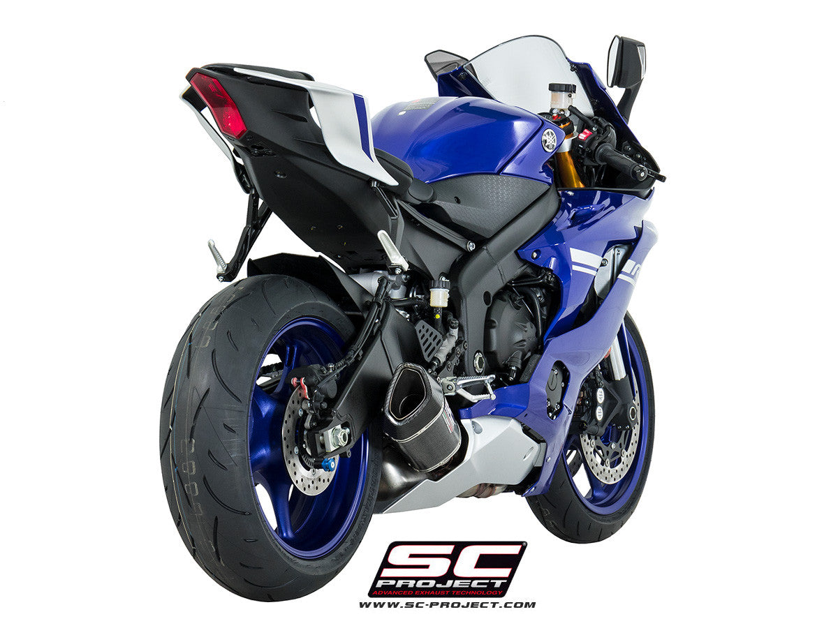 SC-Project Slip-On SC1-R Yamaha YZF-R6 RJ27 (17-25) Y21A-L90C 