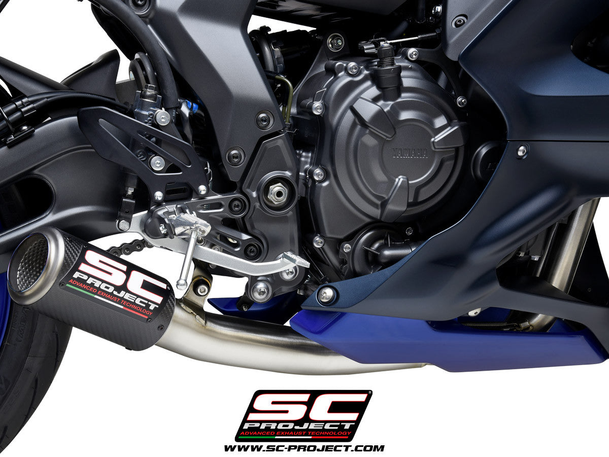 SC-Project Tam sistem RACE CR-T Yamaha YZF-R7 (21-25) Y36A-CDE36 