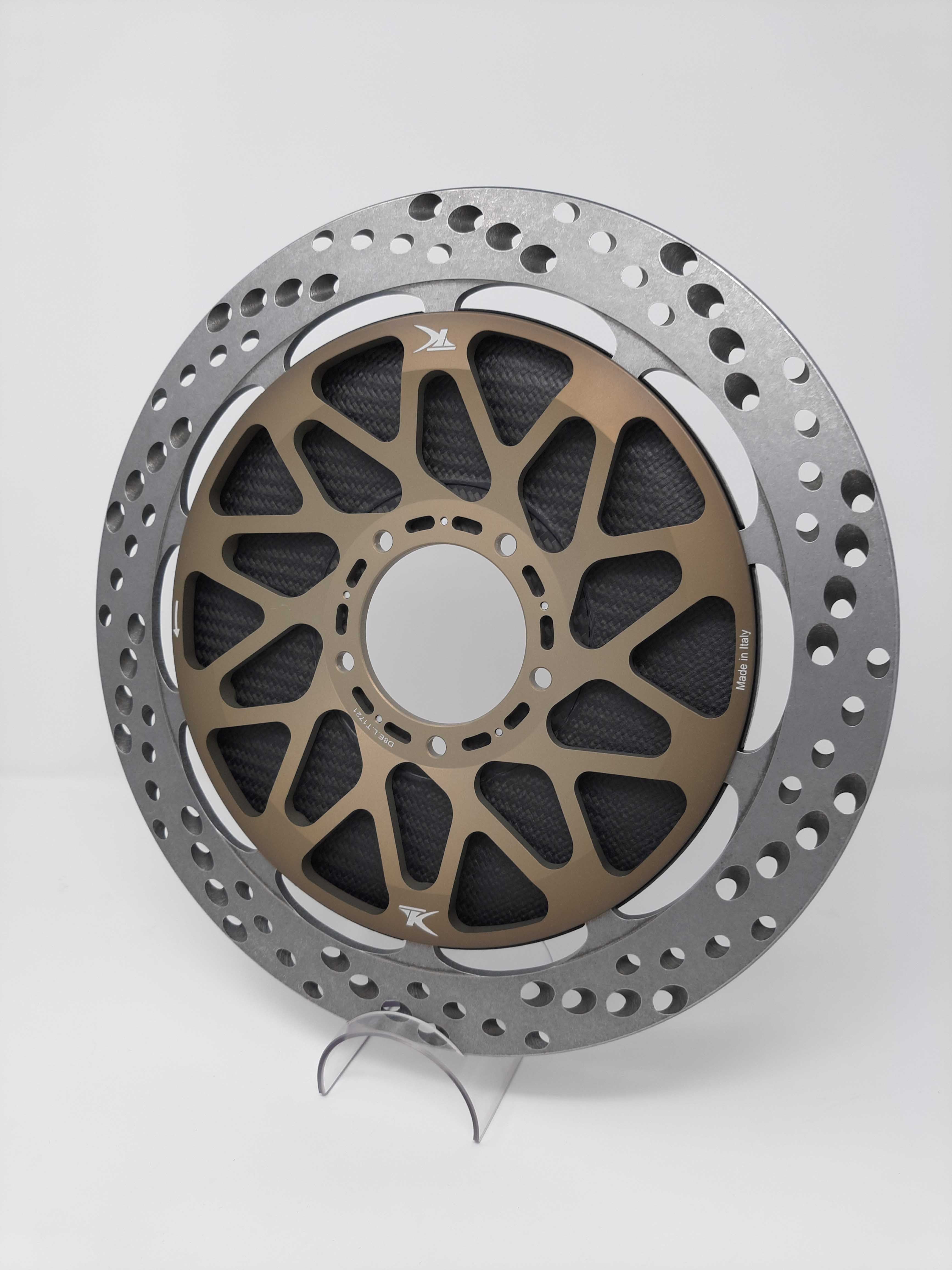 TK Karbon Fren Diskleri Bremsscheibenabdeckungen Ducati Panigale V4/S (18-24) 