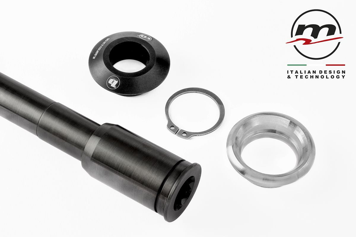 Ön tekerlek aksı hızlı değiştirme kiti Melotti Racing Ducati Panigale V2 955 (20-24) BA-SSP.DU.2.20.KPRAR 