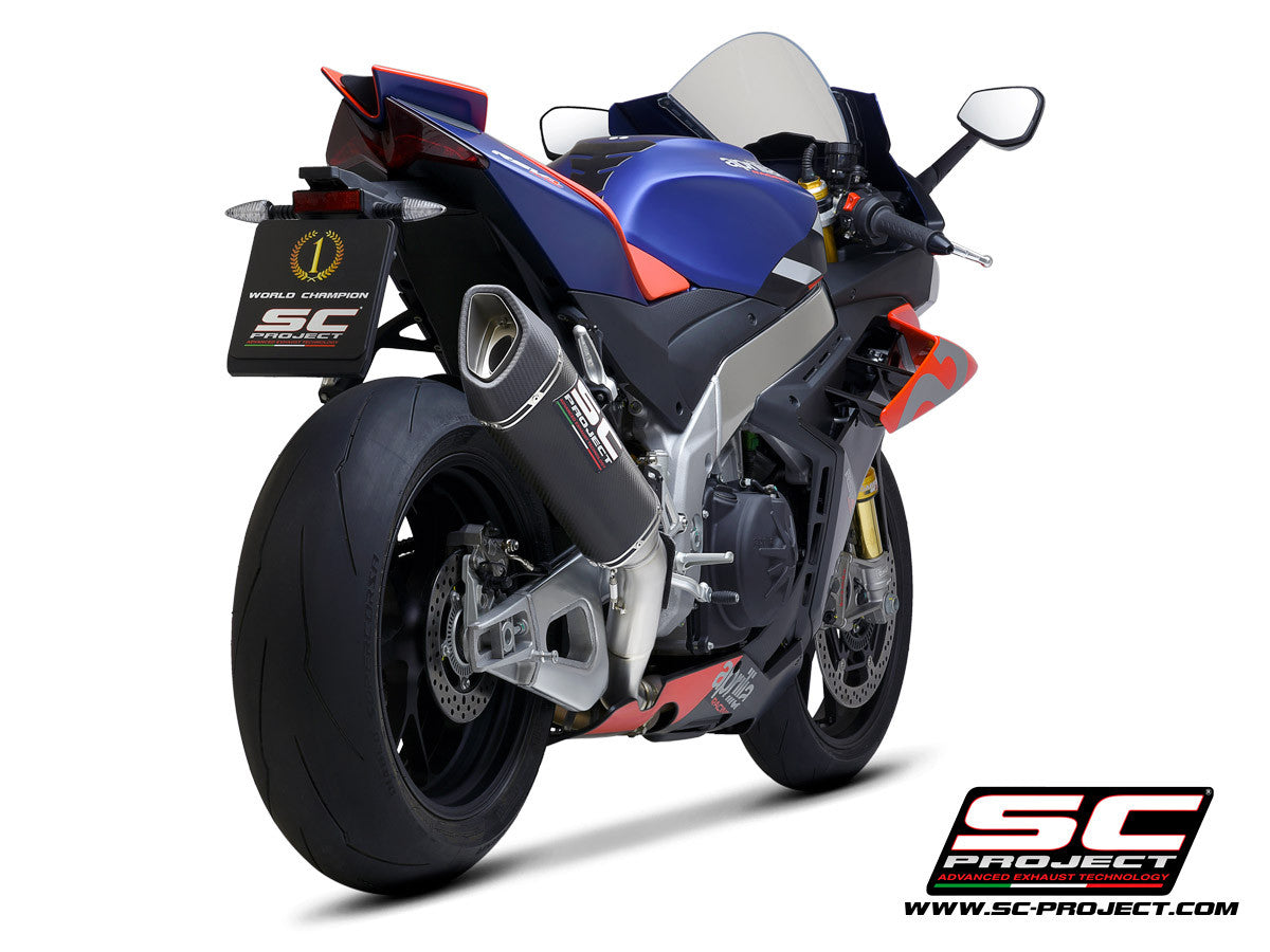 SC-Project Slip-On SC1-R (350mm) Aprilia RSV4 1100 Factory (21-24) A27A-T93 