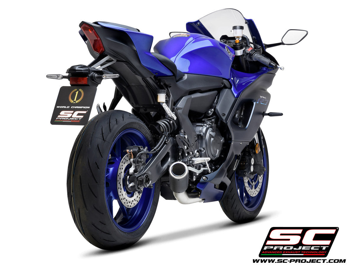 SC-Project Tam sistem RACE CR-T Yamaha YZF-R7 (21-25) Y36A-CDE36 