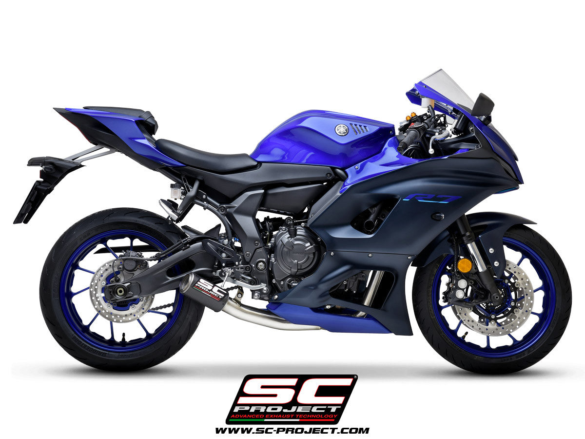 SC-Project Tam sistem RACE CR-T Yamaha YZF-R7 (21-25) Y36A-CDE36 
