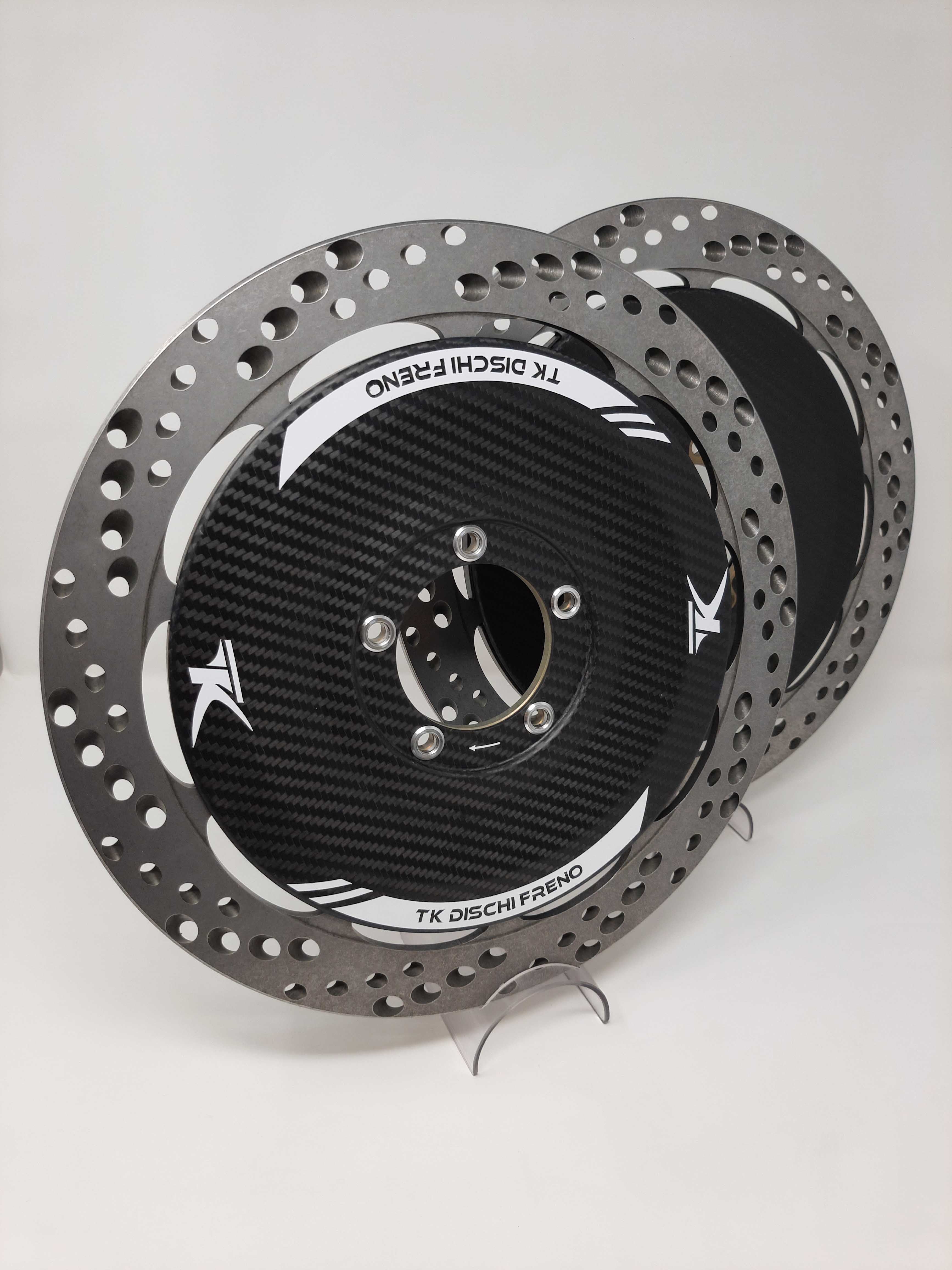 TK Karbon Fren Diskleri Bremsscheibenabdeckungen Ducati Panigale V4/S (18-24) 