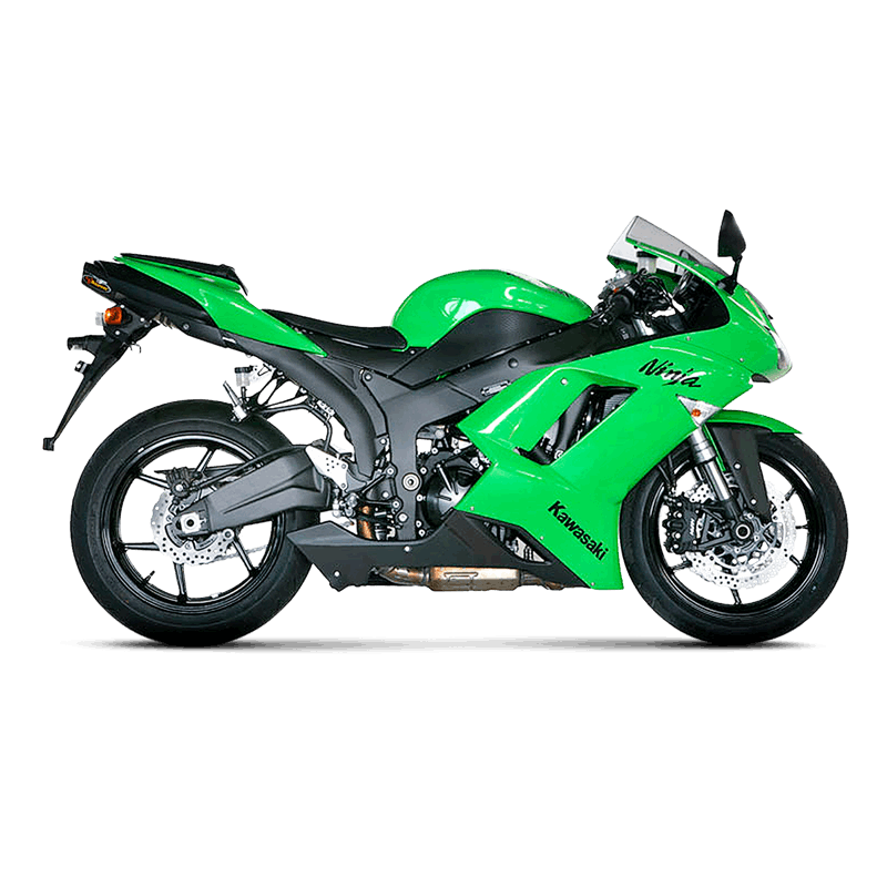 Akrapovic Slip-On Line (Titanyum) Kawasaki ZX-6R (07-08) S-K6SO5-HACT 