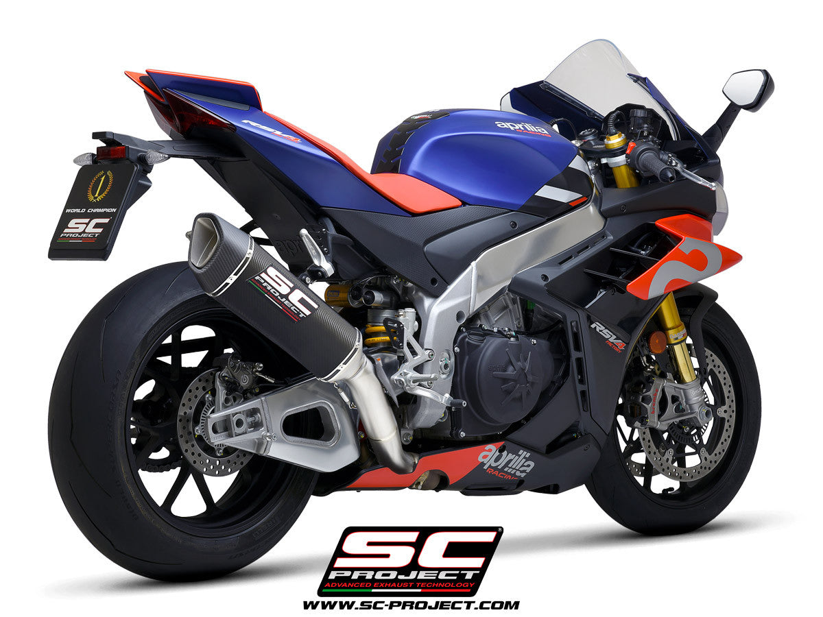 SC-Project Slip-On SC1-R (350mm) Aprilia RSV4 1100 Factory (21-24) A27A-T93 