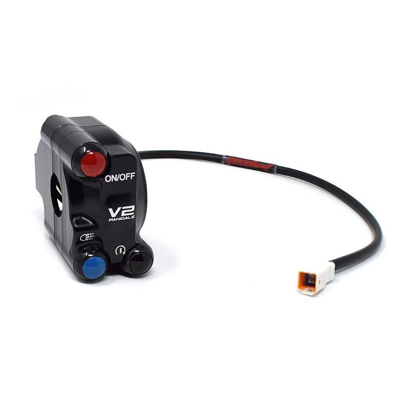 JetPrime Ducati Panigale V2 955 (20-24) JP ACC 006 gaz kolu muhafazası ile gidon anahtarı 